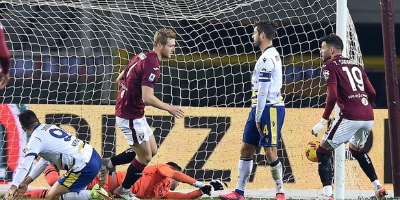 Torino-Verona 1-0: tabellino, statistiche e marcatori