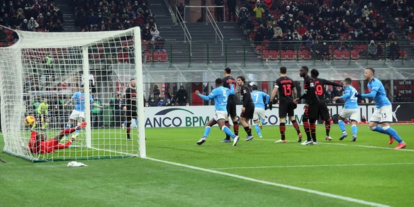 Milan-Napoli 0-1: tabellino statistiche e marcatori