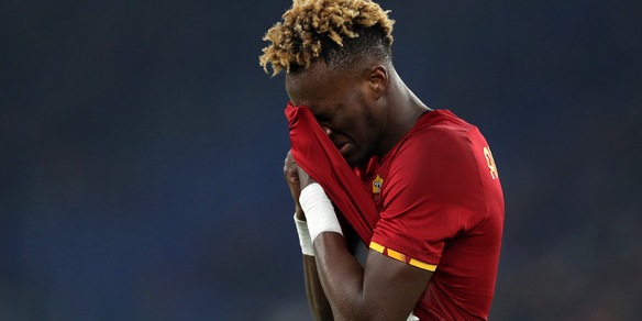 Abraham, infortunio durante Roma-Sampdoria: problema per Mourinho