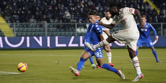 Empoli-Milan 2-4: tabellino, statistiche e marcatori