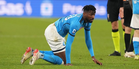 Napoli, Anguissa deluso dopo la sconfitta: "Il calcio è crudele"