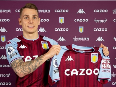 Aston Villa, ufficiale l'arrivo dall'Everton dell'ex Roma Lucas Digne