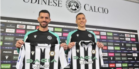 Udinese, Benkovic e Marì in coro: "Felici di essere qui"