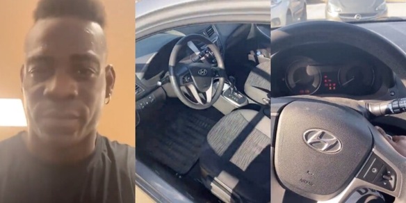 Balotelli, la sua Hyundai non parte e Super Mario resta a piedi!