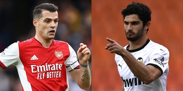 Xhaka e Guedes: la Roma è già nel futuro