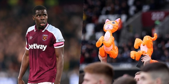 Zouma, i tifosi non perdonano: cori e gatti gonfiabili dagli spalti