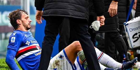 Sampdoria, Gabbiadini inizia il recupero post operatorio