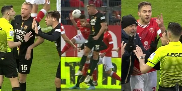 Perugia-Benevento, rigore al Var a primo tempo finito