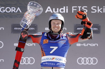Gigante Kranjska Gora: trionfa Kristoffersen, De Aliprandini decimo
