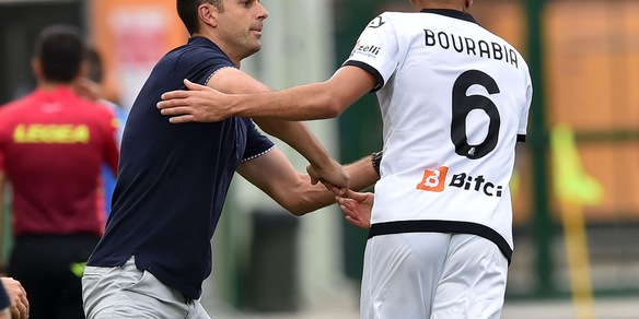 Spezia, Bourabia si allena a parte