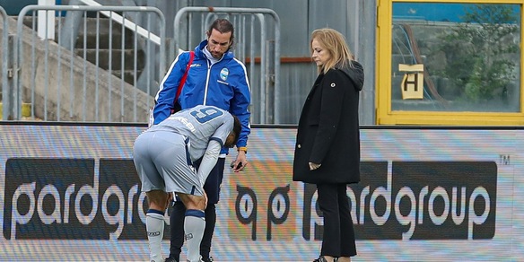 Giuseppe Rossi ko in Brescia-Spal: probabile infortunio al ginocchio