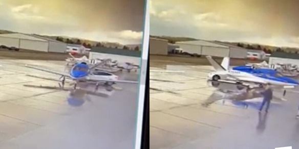 Tesla Model X si schianta contro un jet da oltre 3 milioni! VIDEO