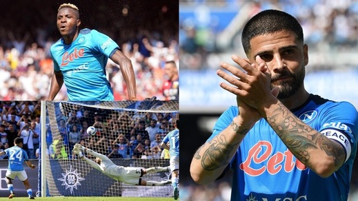Insigne saluta Napoli con un gol, Osimhen e Lobotka completano la festa