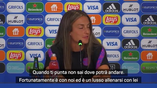 Putellas: "Graham? La più forte al mondo"