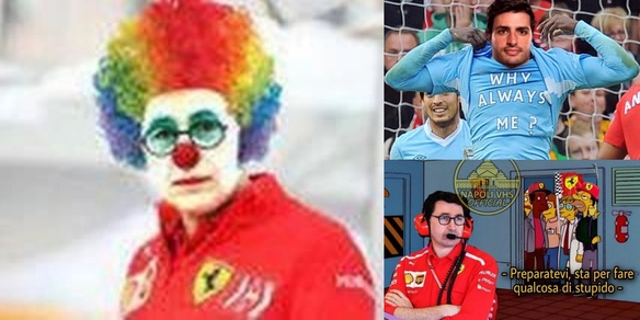 Leclerc e Sainz si ritirano: la maledizione Ferrari scatena i social