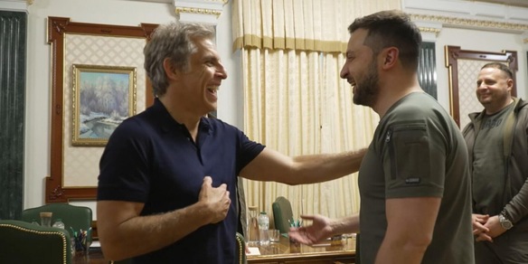 Ben Stiller incontra Zelensky: "Sei il mio eroe, eri anche un grande attore""