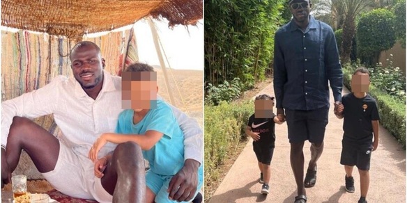 Koulibaly, relax in vacanza con la famiglia aspettando la nuova stagione