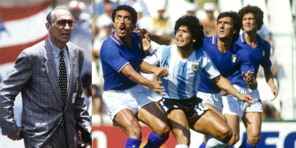 Bearzot contro tutti, Maradona gli fa un baffo