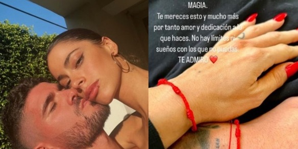 De Paul e la dedica appassionata a Tini Stoessel: "Splendore"