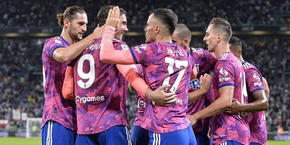 Juve, i rosablù di Allegri