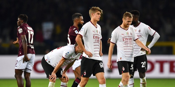 Milan, il ko di Torino fa scattare l'allarme: il dato che preoccupa Pioli