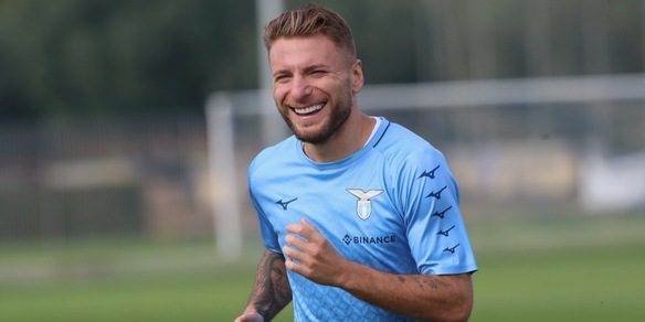 Lazio, le condizioni di Immobile: va di corsa verso il derby