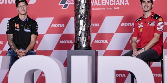 MotoGP, Quartararo: "Bagnaia veloce tutto l'anno"