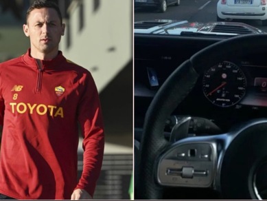 Roma, rubata un'altra auto a Camara. E Matic si ritrova senza volante Roma, rubata un'altra auto a Camara. E Matic si ritrova senza volante