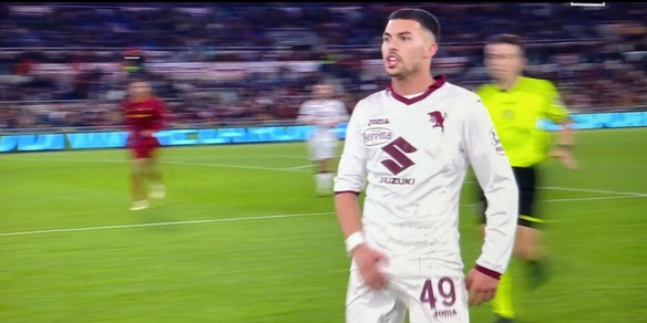Radonjic, il brutto gesto nei confronti di Mancini che fa infuriare i tifosi della Roma