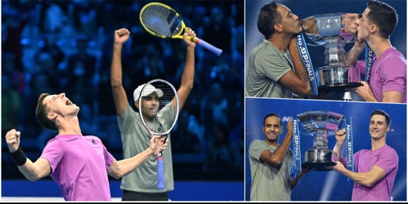 Atp Finals, Ram e Salisbury trionfano nel torneo di doppio Atp Finals, Ram e Salisbury trionfano nel torneo di doppio