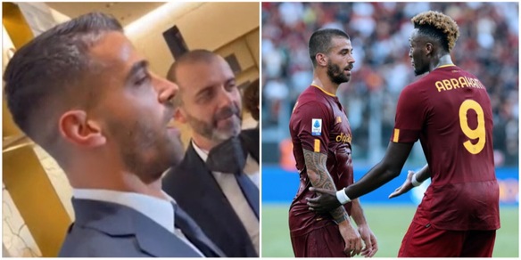Spinazzola in crisi con l'inglese, Abraham se la ride sui social