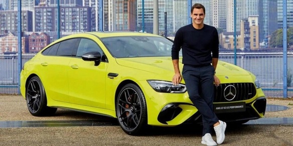 Volete la Mercedes-AMG di Federer? Costa 200.000 euro Volete la Mercedes-AMG di Federer? Costa 200.000 euro