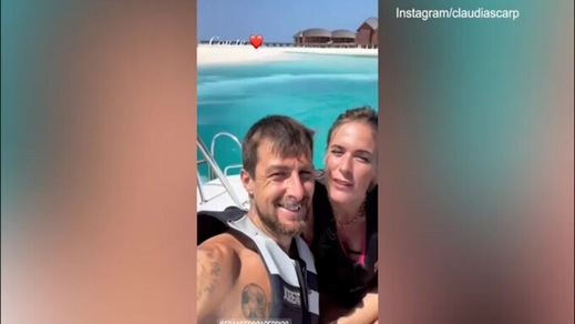 Inter, Acerbi alle Maldive con la sua Claudia