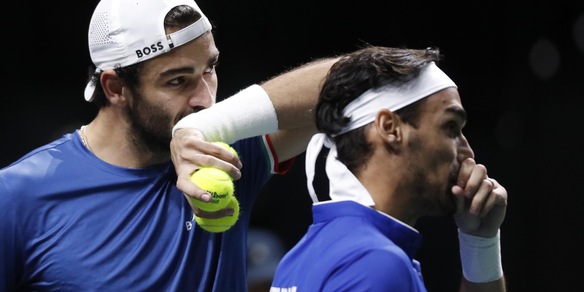 Coppa Davis, sfuma il sogno della finale: il Canda batte l'Italia 2-1