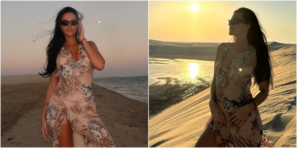 Lady Dybala supersexy nel deserto di Doha: le FOTO da sogno
