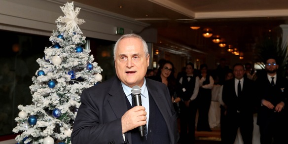 Lazio, gli auguri di Natale di Lotito: "Siamo come una famiglia, ci aiutiamo l'un l'altro"