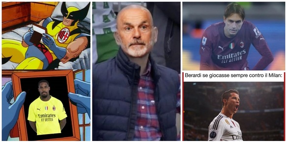 "Pioli is on ferie": il Milan cade anche con il Sassuolo, tifosi scatenati "Pioli is on ferie": il Milan cade anche con il Sassuolo, tifosi scatenati