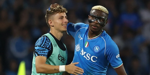 Osimhen, il retroscena sul gol in Napoli-Udinese: il motivo dell'abbraccio a Lindstrom