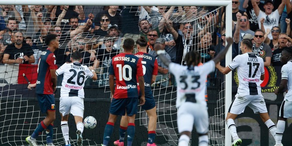 Al Genoa non basta Gudmundsson: con l'Udinese termina 2-2
