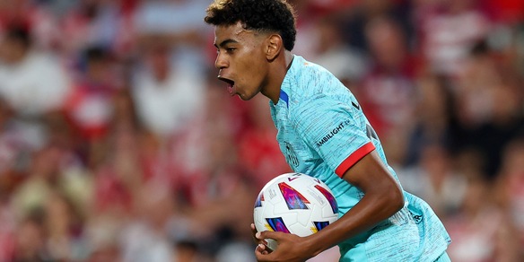 Barcellona: il gol record di Yamal non basta, solo 2-2 a Granada