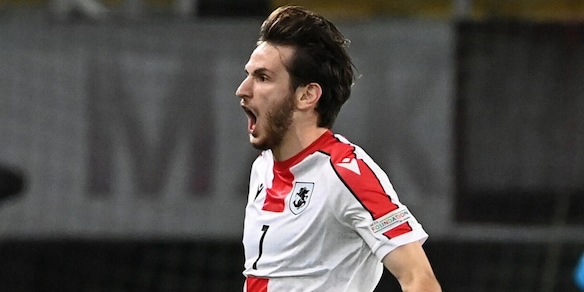 Napoli, Kvaratskhelia torna in gol con la Georgia dopo un anno