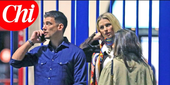 Michelle Hunziker paparazzata con il nuovo compagno Alessandro Carollo