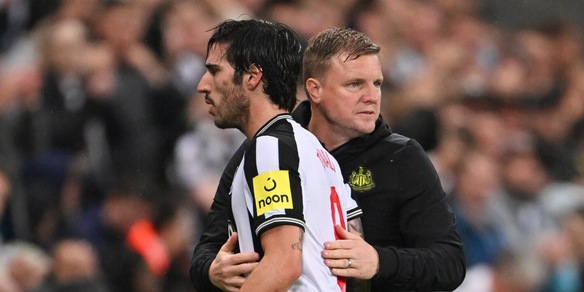 Newcastle, Howe: "Tonali è disponibile e può giocare"