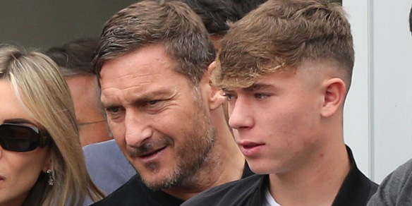 Totti e i 18 anni di Cristian: gli auguri che commuovono