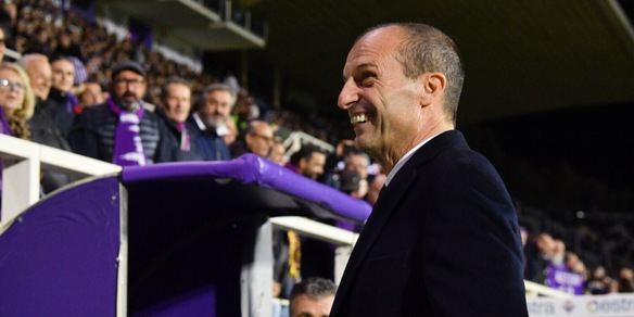 Allegri e i tifosi della Fiorentina, la foto è virale: cosa c'è dietro