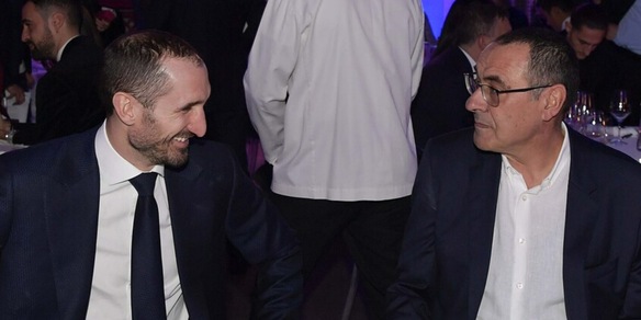 Chiellini elogia la Lazio e difende Sarri: "Mi dispiace soltanto una cosa"