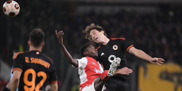 Slavia Praga-Roma, le foto più belle della sfida di Europa League