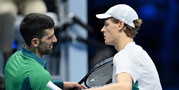 La frase di Djokovic a Sinner alla fine del match alle Atp Finals