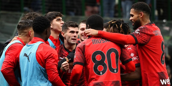 Milan-Frosinone 3-1: si sblocca Jovic, poi Pulisic e Tomori. Pioli a -3 dall'Inter