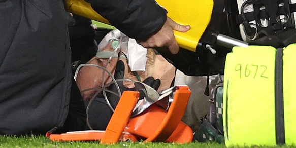 Lockyer a terra, i momenti drammatici del malore durante Bournemouth-Luton